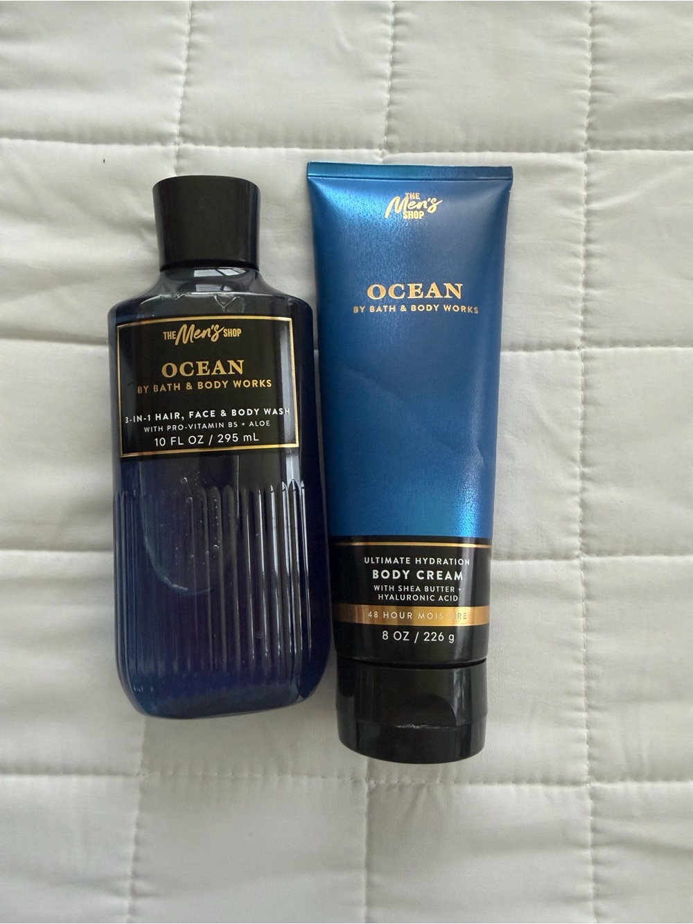 Bath & Body Works Ocean Men's Bath & Body Set - Blue